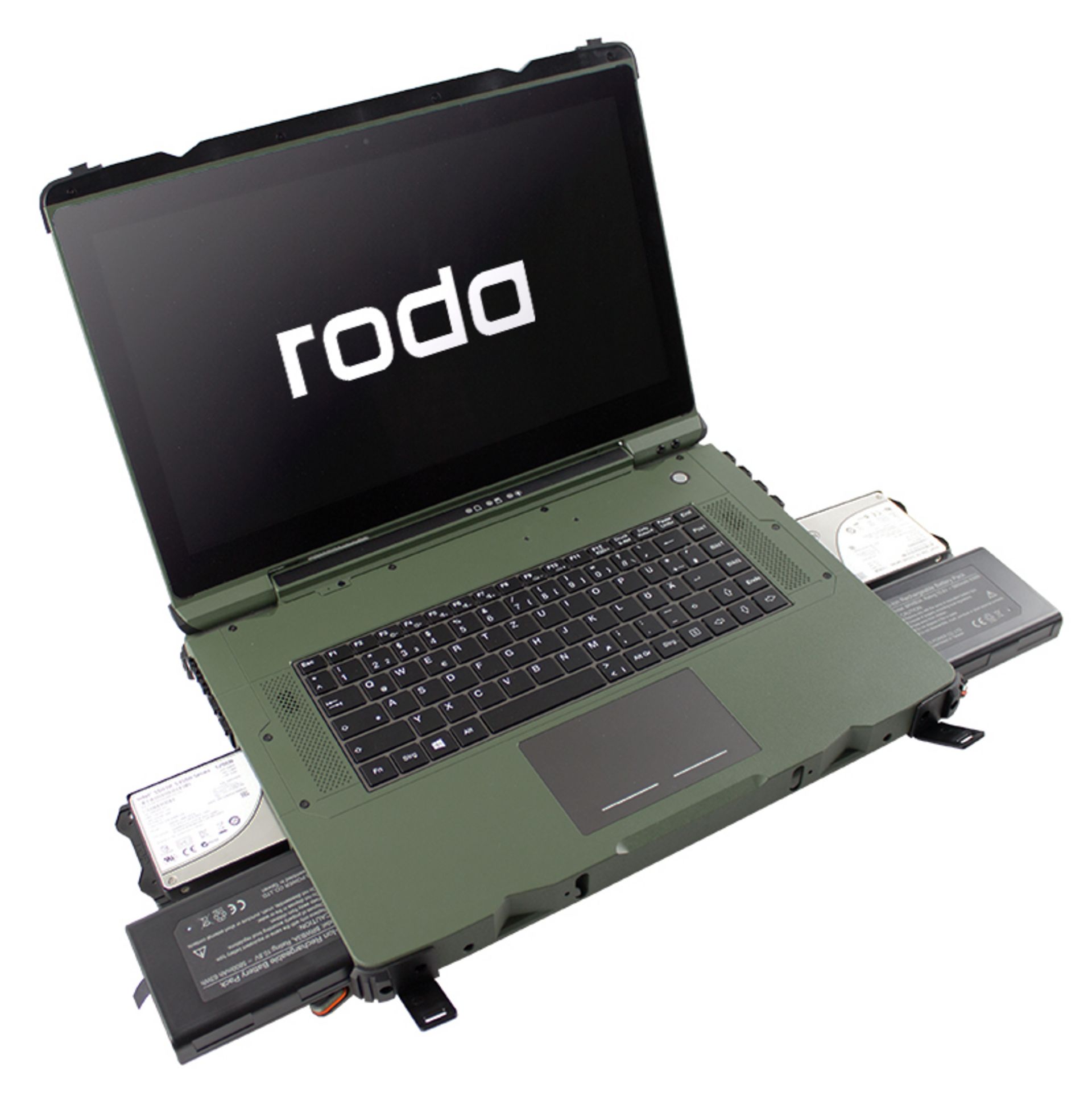 roda Lizard® RW14 double battery performance, four times storage capacity